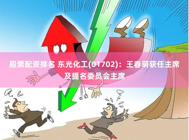 股票配资排名 东光化工(01702)：王春萌获任主席及提名委员会主席