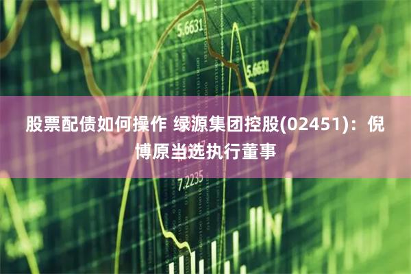 股票配债如何操作 绿源集团控股(02451)：倪博原当选执行董事