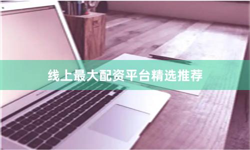 线上最大配资平台精选推荐